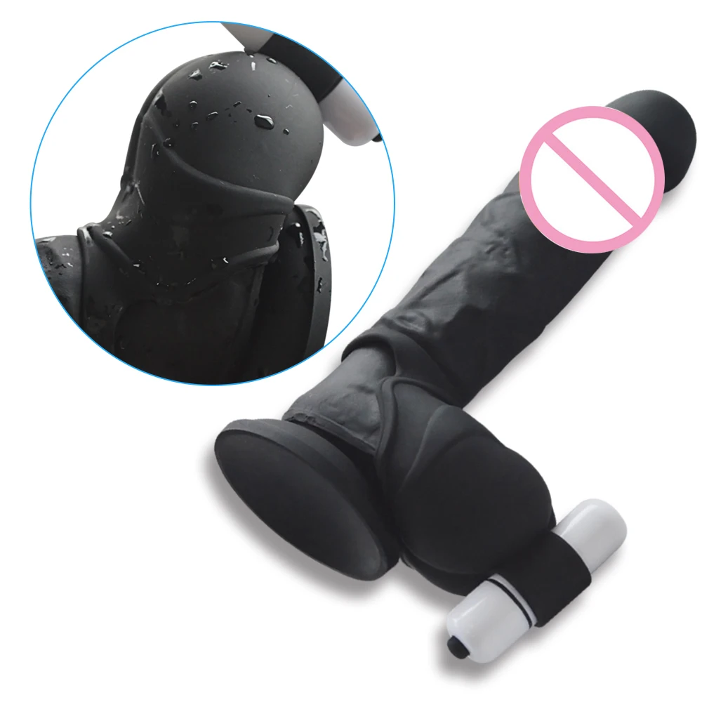 Мужской Массажер для пениса вибратор яиц Растяжитель Для мошонки шариковый