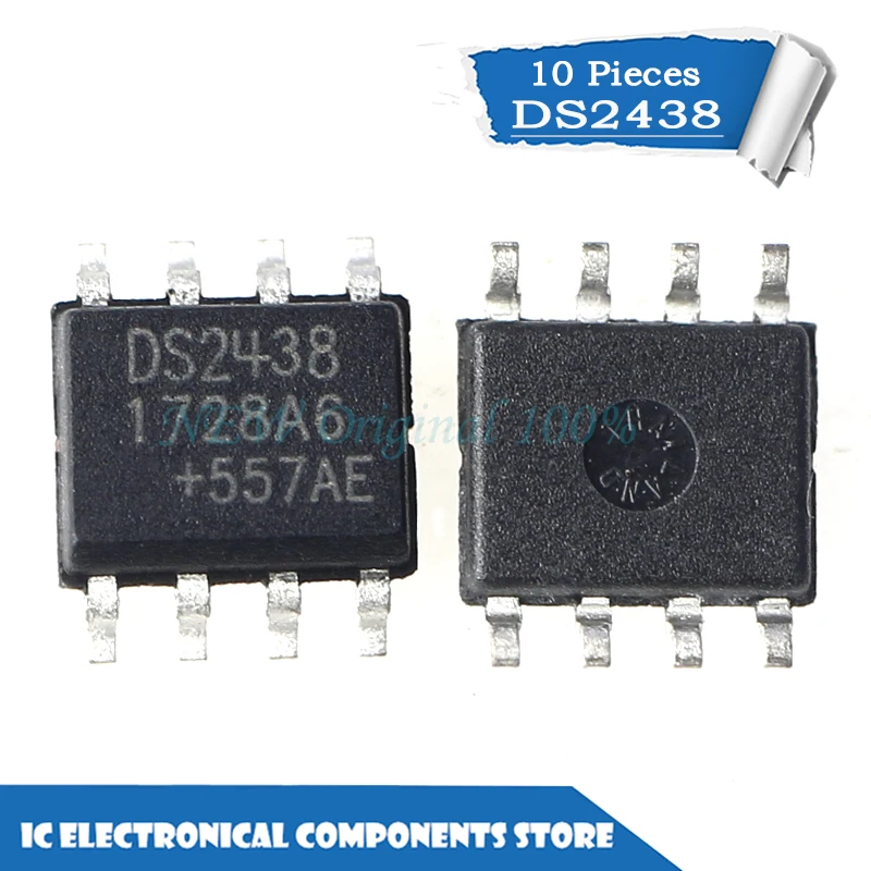 

New original 10pcs/lot DS2438 DS2438Z 2438 SOP-8