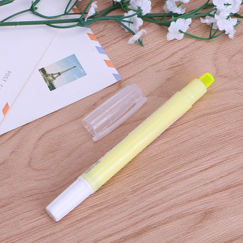 

6 Pcs Watercolor Gel Pen Cute Highlighter Solid Accent Ink Maker Smooth Writing