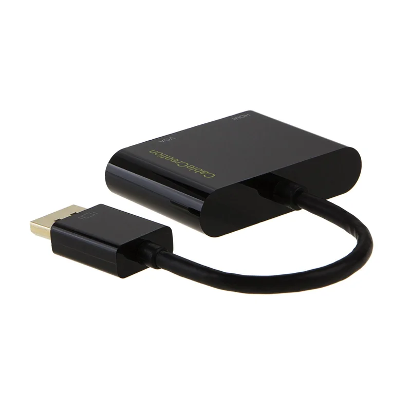 DP к HDMI VGA адаптер 2 в 1 (два одном) DisplayPort HDMI/VGA конвертер Поддержка 3D/4K через для MacBook