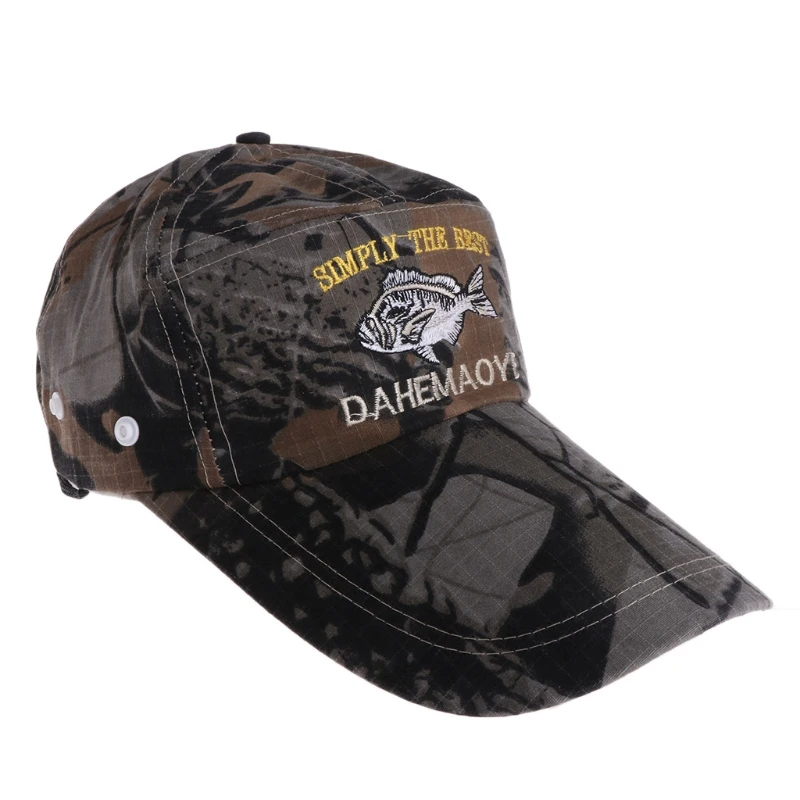 

Fishing Cap Long Adjustable Outdoor Hunting Baseball Hat Breathable Camouflage