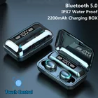 F9-5 TWS Bluetooth-наушники; Беспроводные наушники; 9D стерео; Спортивные водонепроницаемые наушники; Гарнитура с микрофоном; Оптовая продажа