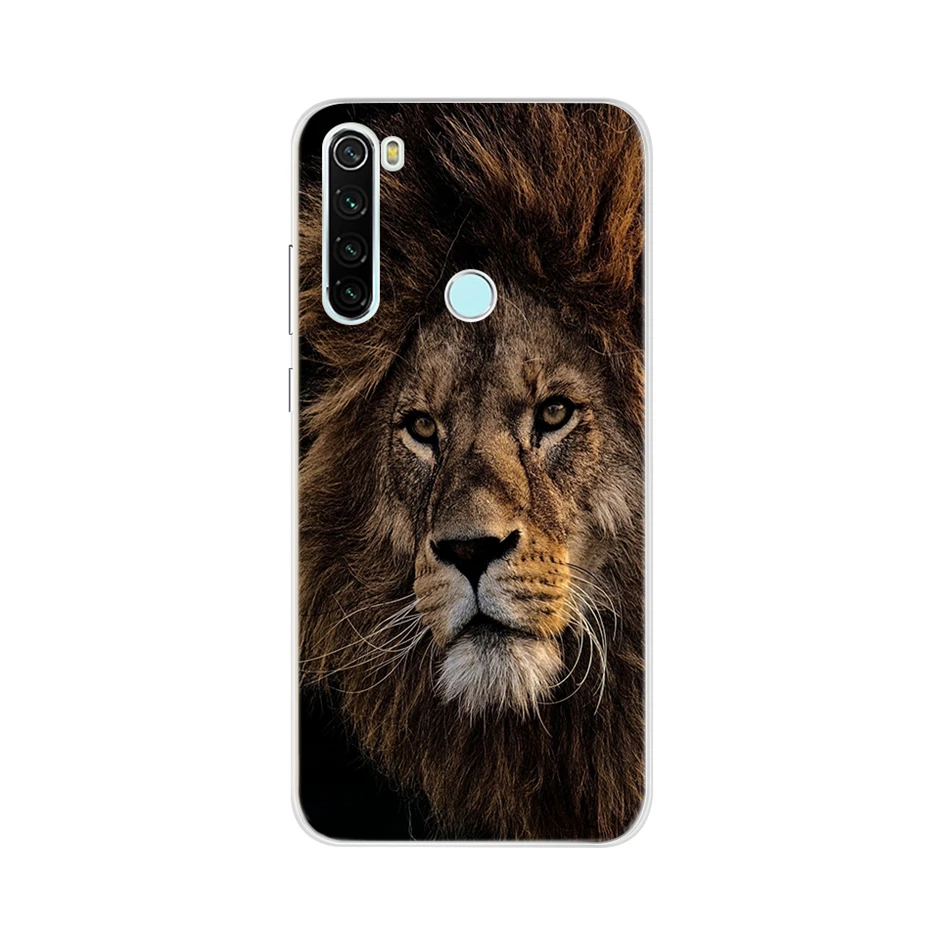 Для Xiaomi Redmi note 8 чехол силиконовый мягкий ТПУ чехол для телефона для Xiaomi Redmi note 8t 8 pro 6,3 задний Чехол, Fundas Coque bumper