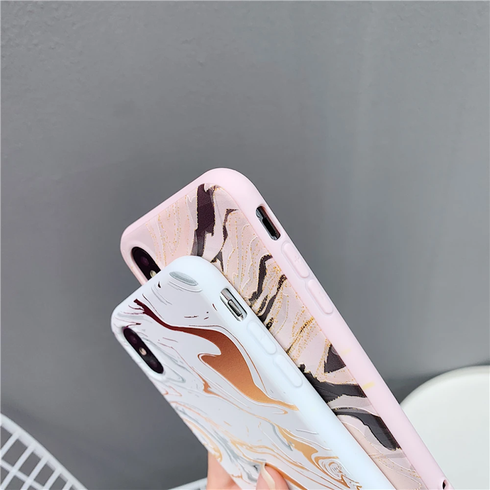 Новый рельефный мягкий чехол с 3D рельефным принтом для iPhone 11 11Pro 11ProMax X Xs XR XsMax 8Plus 8