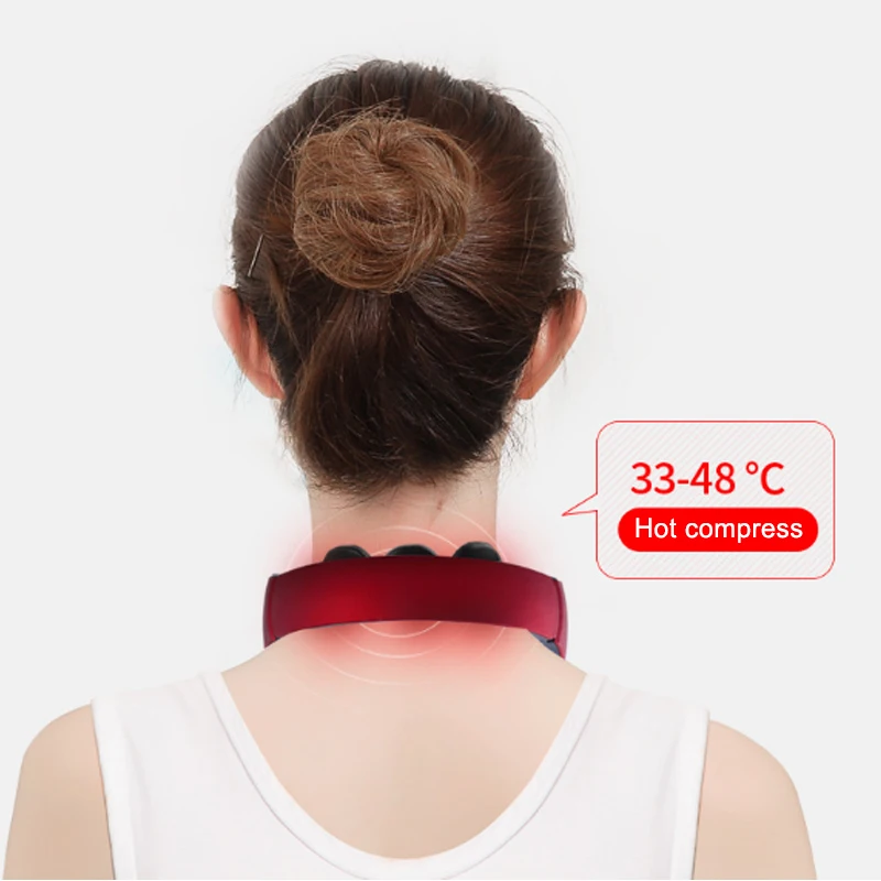 

Electromagnetic cervical spine household portable cervical spine massager multifunctional neck massager 2019 new