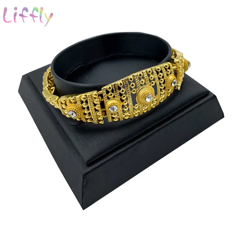 Liffly изысканный и Африканский комплект ювелирных изделий большое круглое