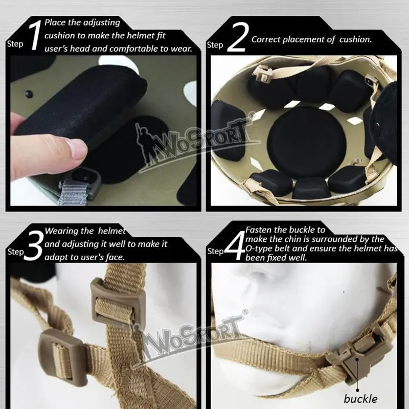 

New Military Tactical Helmets Army Airsoft Shooting Paintball FAST Helmet Cover OutdoorCS Wargame Combat Helmet