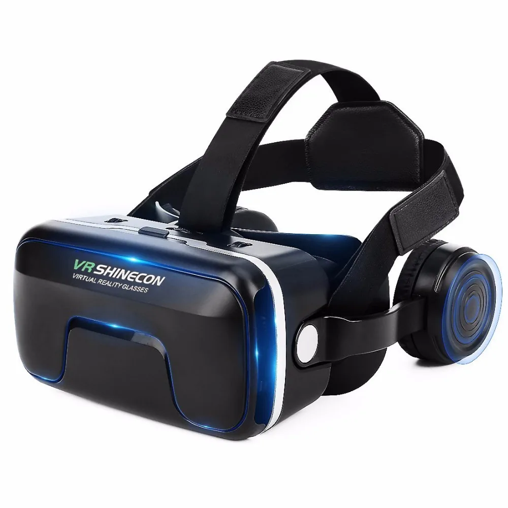 Shinecon модернизированные Очки виртуальной реальности Z4 VR с большим просмотром 3D