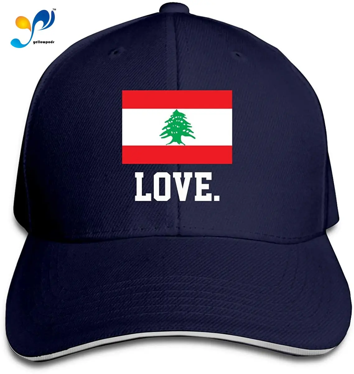 

Flag Of Lebanon Men Cotton Classic Baseball Cap Adjustable Size