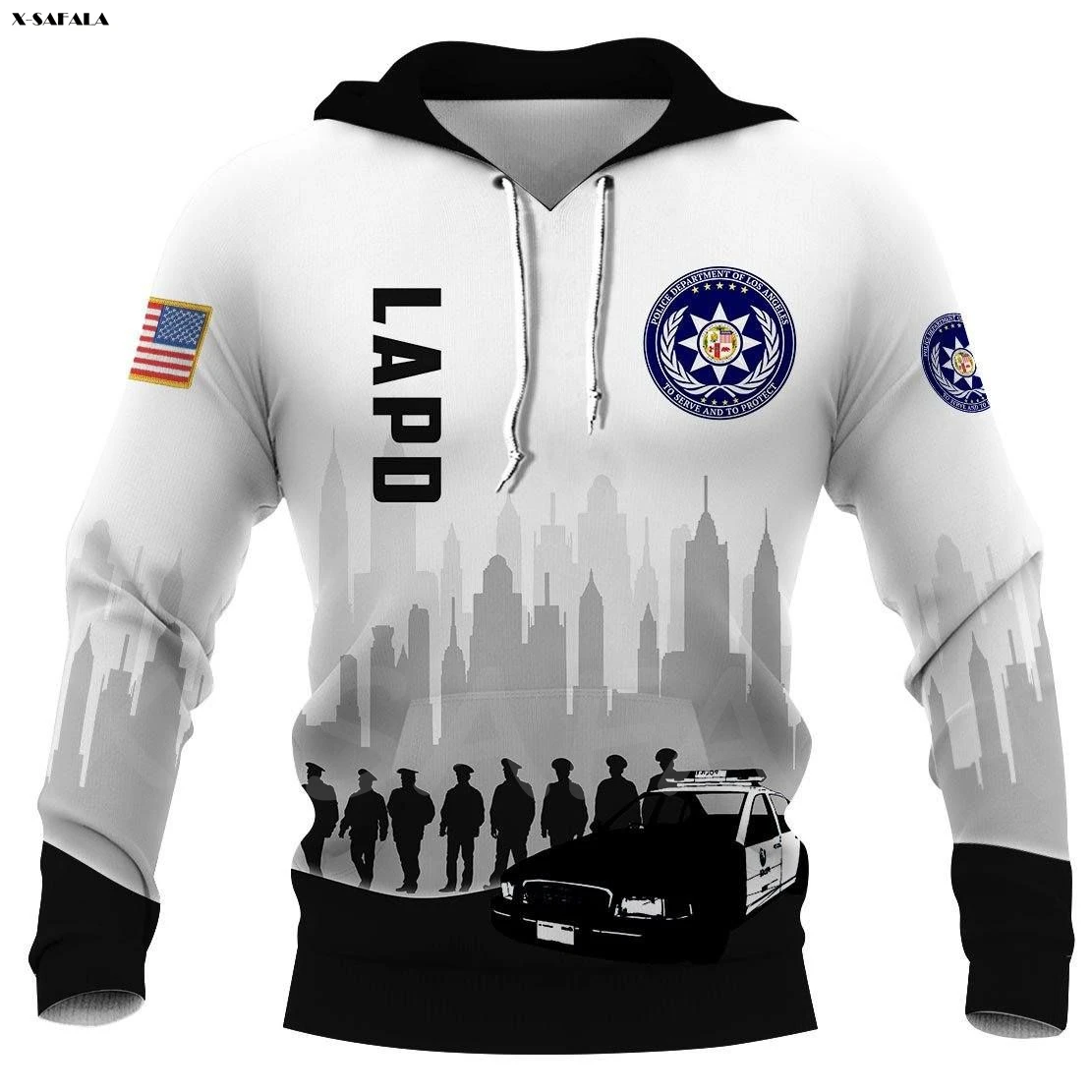 Толстовка мужская и женская с 3D-принтом на молнии | Мужская одежда