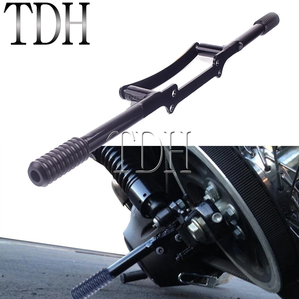 

Motorcycle Highway Passenger Peg Crash Bar Protector For Harley Dyna Fat Street Bob Low Rider FXDF FXDL FXDB FLD FXDC 2006-up