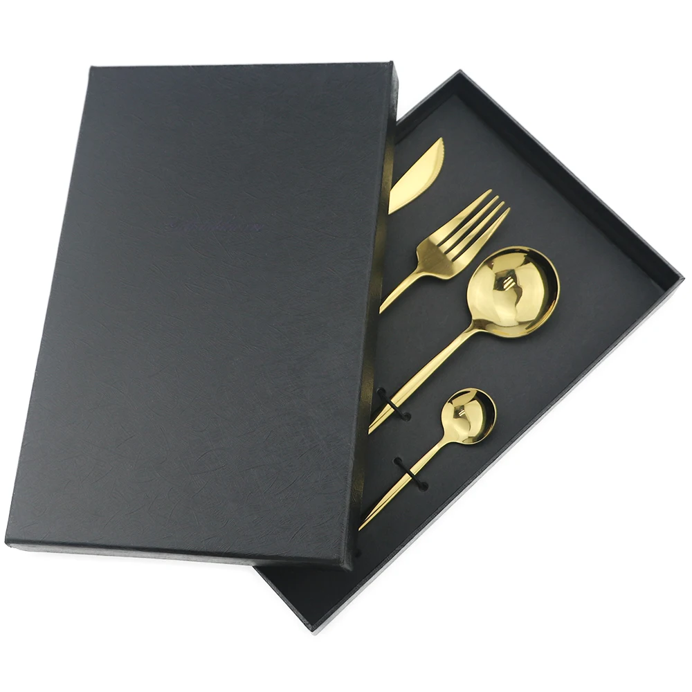 Набор столовых приборов из нержавеющей стали 304 вилка нож ложка | Дом и сад