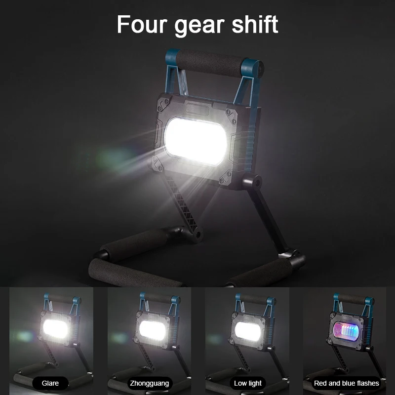 구매 휴대용 스포트라이트 회전 작업 빛 태양 에너지 + USB 충전 캠핑 사냥 서치라이트, 3600mAh 비상 토치 4 모드 구매 휴대용 스포트라이트 회전 작업 빛 태양 에너지 + USB 충전 캠핑 사냥 서치라이트, 3600mAh 비상 토치 4 모드