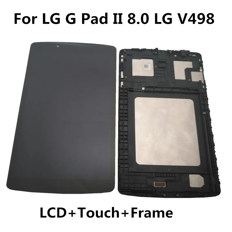100% протестирован для LG G Pad II 8 0 V498 ЖК-дисплей + сенсорный экран дигитайзера в сборе