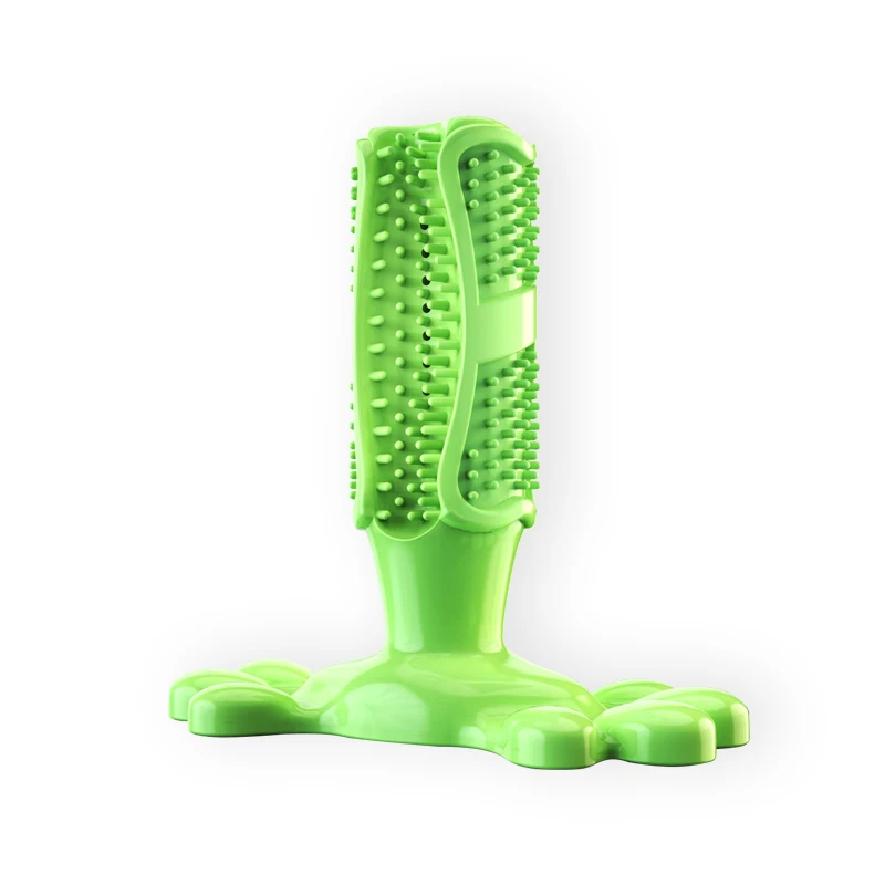 Игрушки для собак безопасная Жевательная зубная щетка тренировок уход за зубами