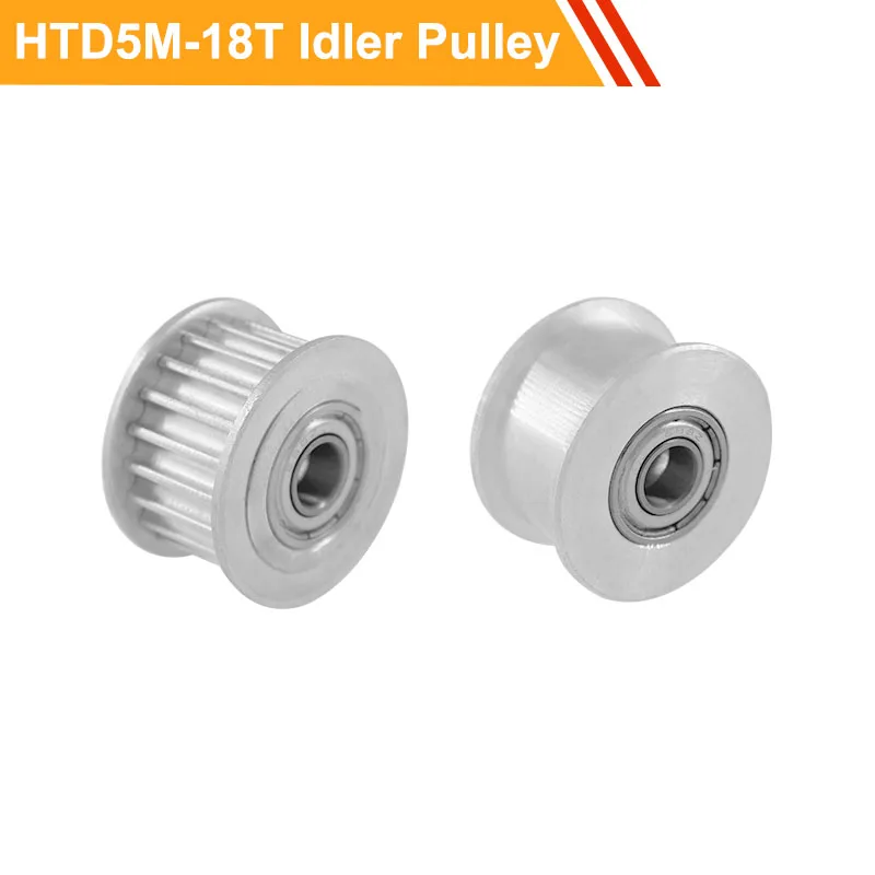 Натяжной ременной шкив 5 м 18 т с/без зубцов 16 мм/21 мм Ширина ремня натяжной 5/6/7/8/10/12