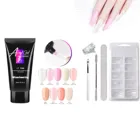 Наращивание ногтей гель УФ-гель лак для ногтей расширение поли ногтей УФ Гель-лак для маникюрных инструментов с верхний слой Totoal 30 мл