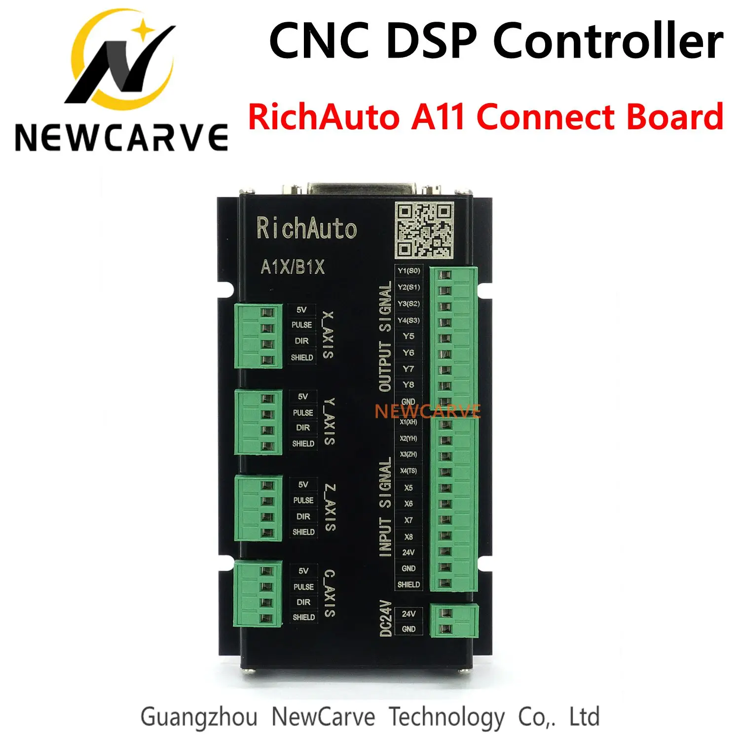 Плата подключения только для RichAuto DSP A1X Series 3 осевой контроллер движения на