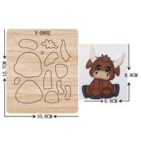 new wooden dies cutting dies for scrapbooking multiple sizes v 5802