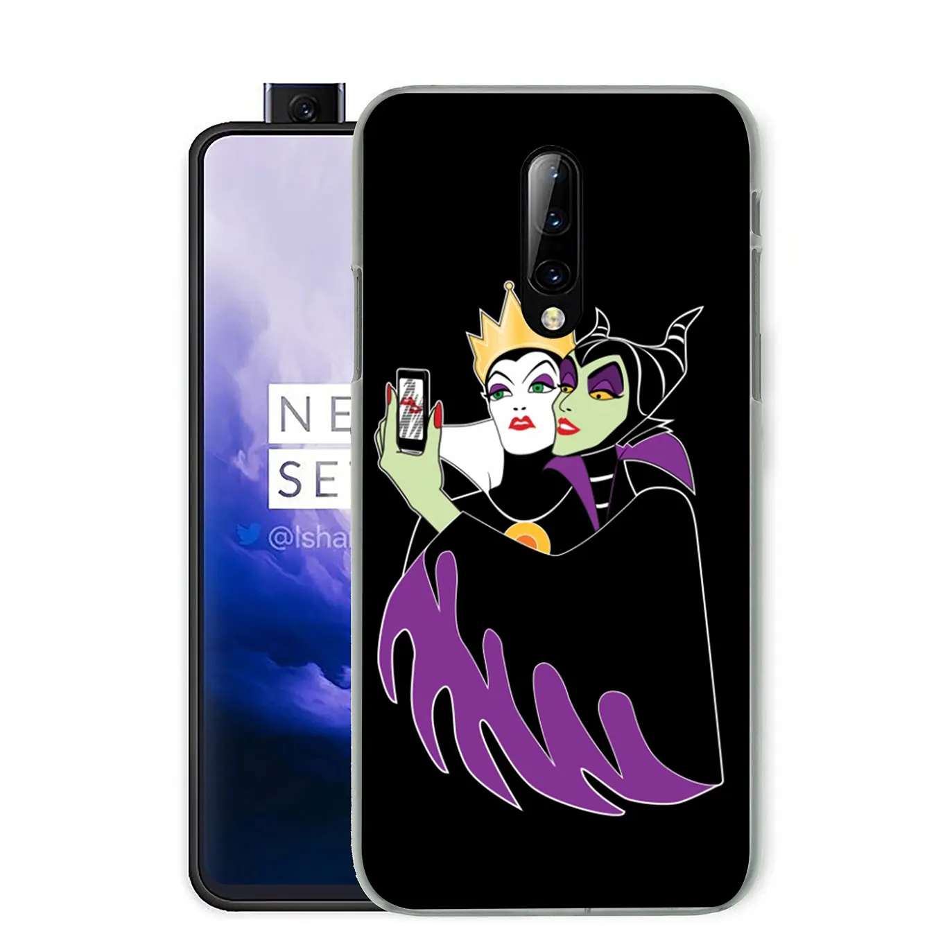 Жесткий пластиковый чехол для сотового телефона The witch maleficent Oneplus 7 7T Pro 6 6T 5 5T 7Pro One