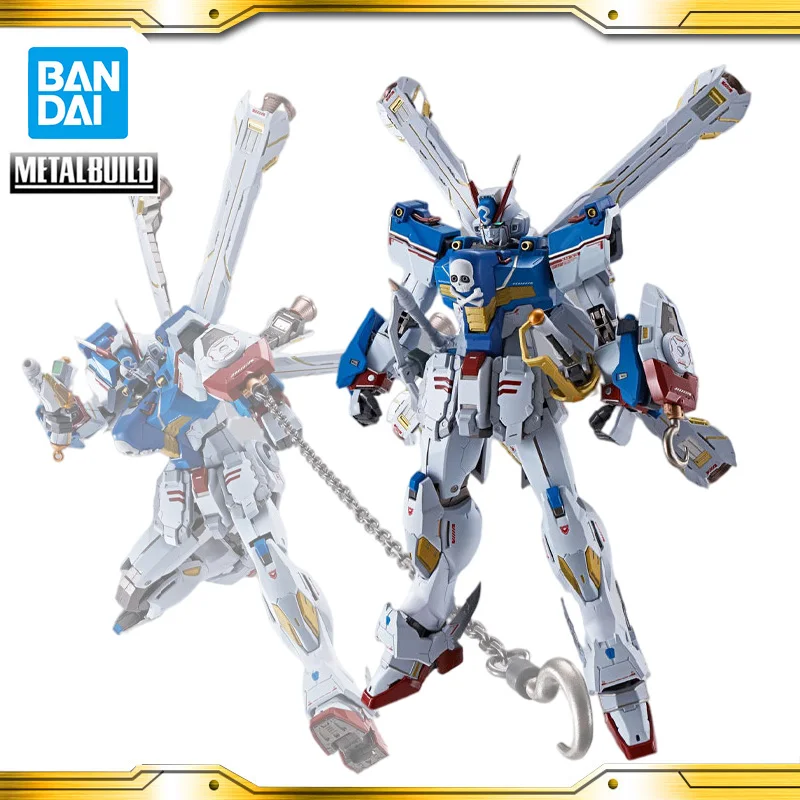 

В наличии Оригинал BANDAI Металлический Конструктор MB Crossbone Gundam X3 Аниме фигурки собрать Коллекция ПВХ модель игрушки