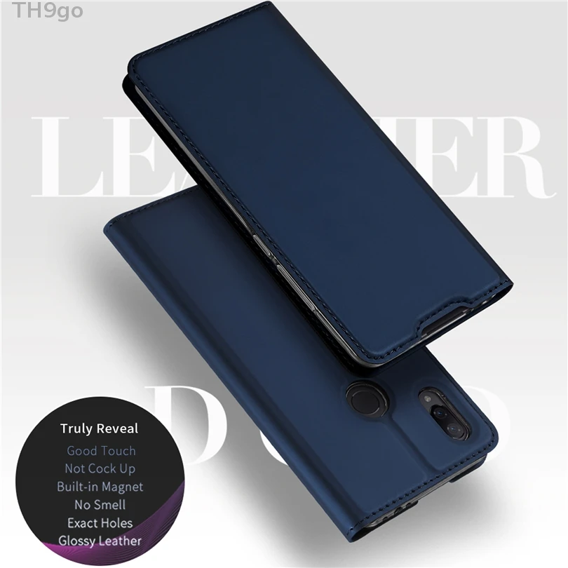 Кожаный чехол бумажник для карт с подставкой Xiaomi Redmi Note 5 6 7 Pro 4 4X 5A противоударный