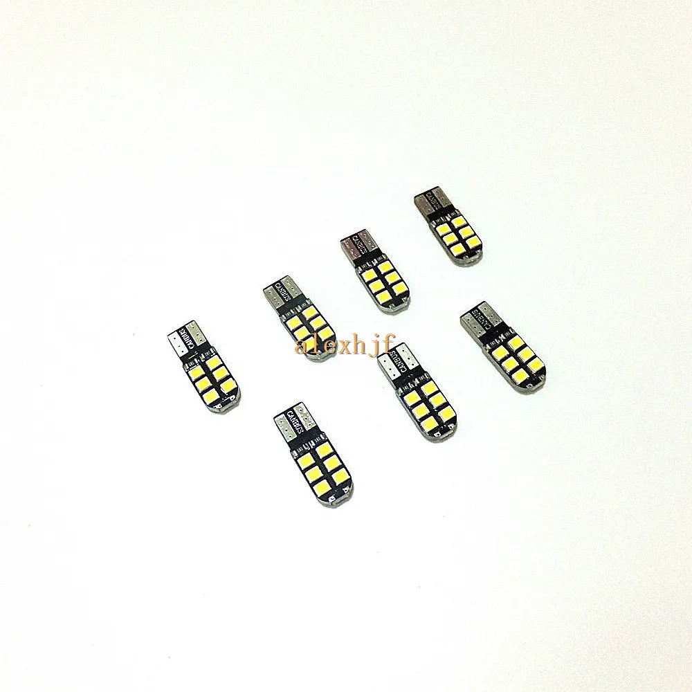 10 шт./партия светодиодные лампы для чтения салона автомобиля Volkswagen Touareg 5050 SMD 6000K