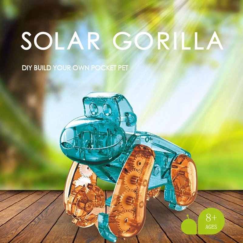 Solar Assembly Toy Kit Kids Educational DIY Powered Toys Robot Puzzle High-Quality ABS Plastic |