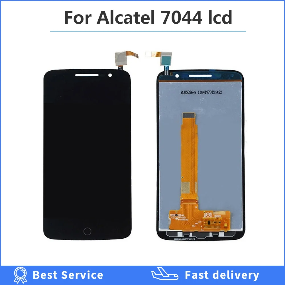 ЖК-дисплей для Alcatel One Touch Pop 2 Premium 7044 OT7044 7044X 7044Y 7044K 7044A в сборе сенсорный экран