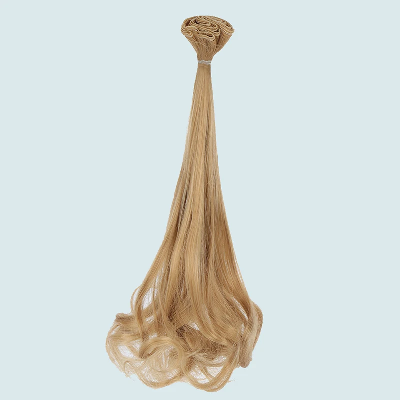 Cataleya AD SD DIY кукольные волосы bjd высокотемпературный Шелковый парик волосы кудрявые куклы tress парики 15 см* 100 см волосы для кукол