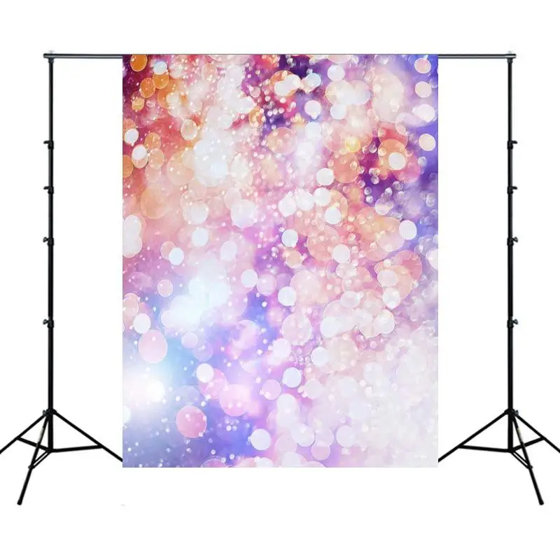 

Baby Shower Backdrop Glitter Light Bokeh Polka Dots Birthday Portrait Decor Photography Background Photo Studio Props