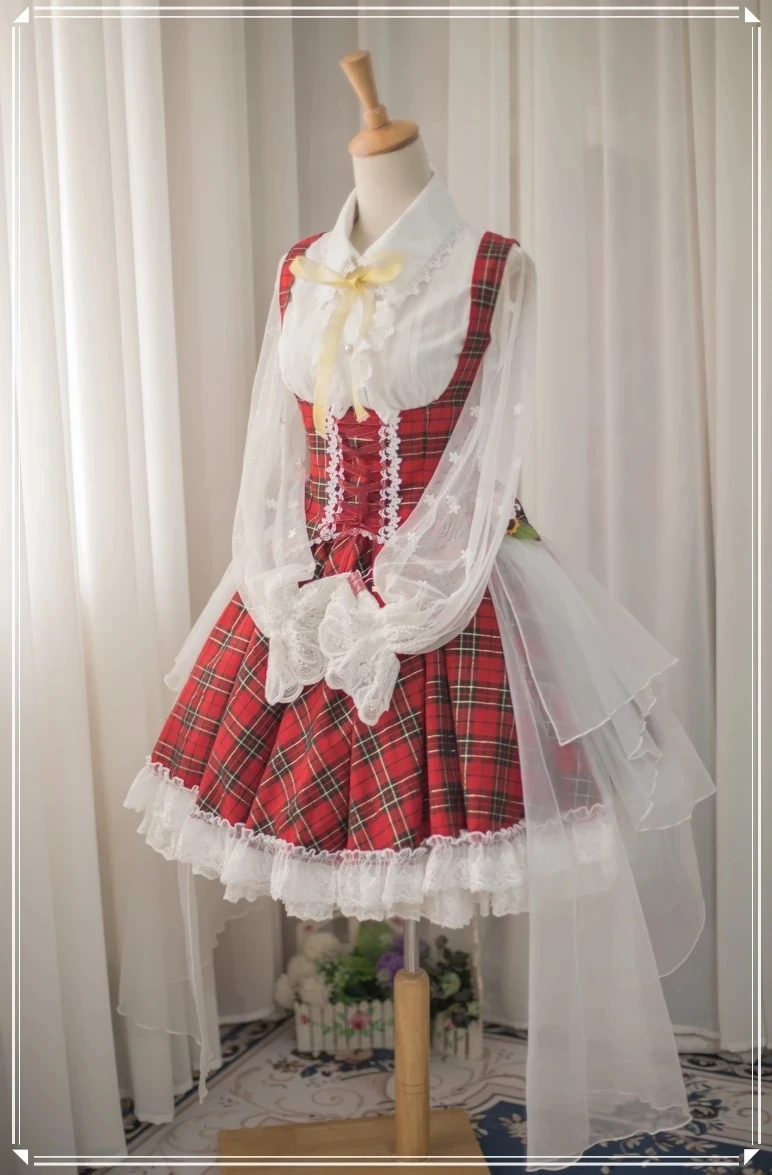 

Anime Touhou Project Kazami Yuuka Lolita Dress Cosplay Party Uniform Costume Women Halloween Free shipping 2021New