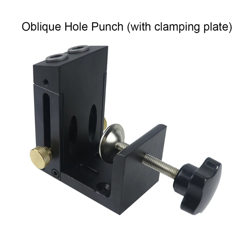 

Oblique Hole Locator Drill Bits Pocket Hole Jig 15 Degree Angle Drilling Guide