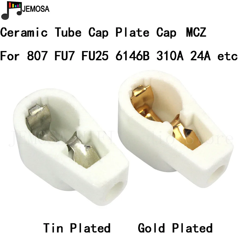 Вакуумная крышка анода 8 мм из керамики 10 шт. колпачок MCZ для 807 FU7 FU25 6146B 310A 24A