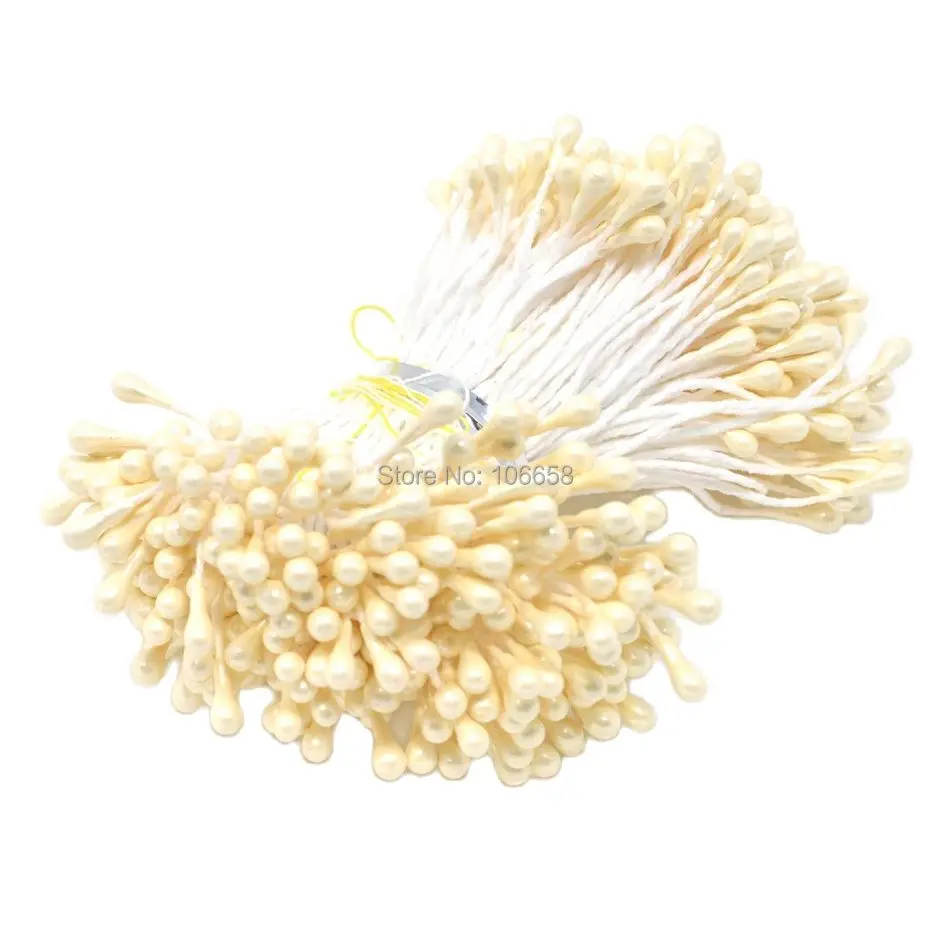 3 мм 290 шт./лот искусственный цветок тычинки жемчужный сделай сам свадебный