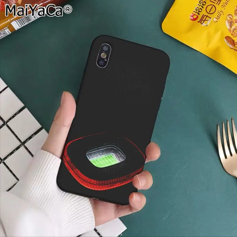MaiYaCa Барселона Домашний футбольный стадион Новинка чехол для телефона Fundas чехол для Apple iPhone 8 7 6 6S Plus X XS MAX 5 5S SE XR чехлы