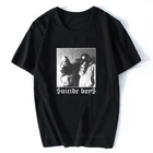 Мужская футболка с надписью $ uicideboy $, Мужская футболка с самоубийцами для взрослых, футболка в стиле хип-хопрэп, Мужская хлопковая футболка, Классическая крутая футболка