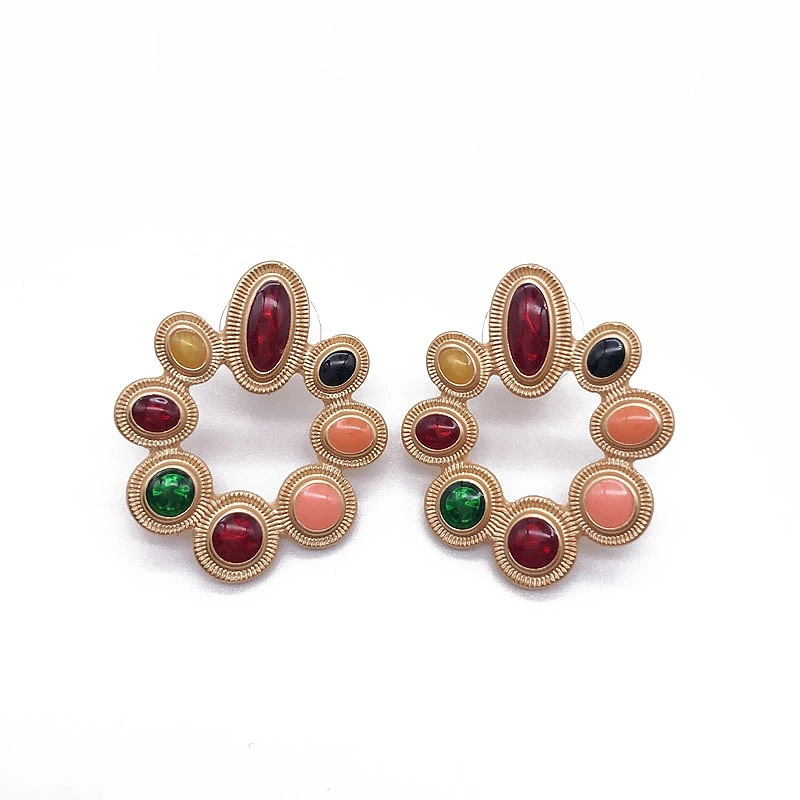 

Colorful Earrings Sweet Party Enamel Girl Women Romantic Accessories