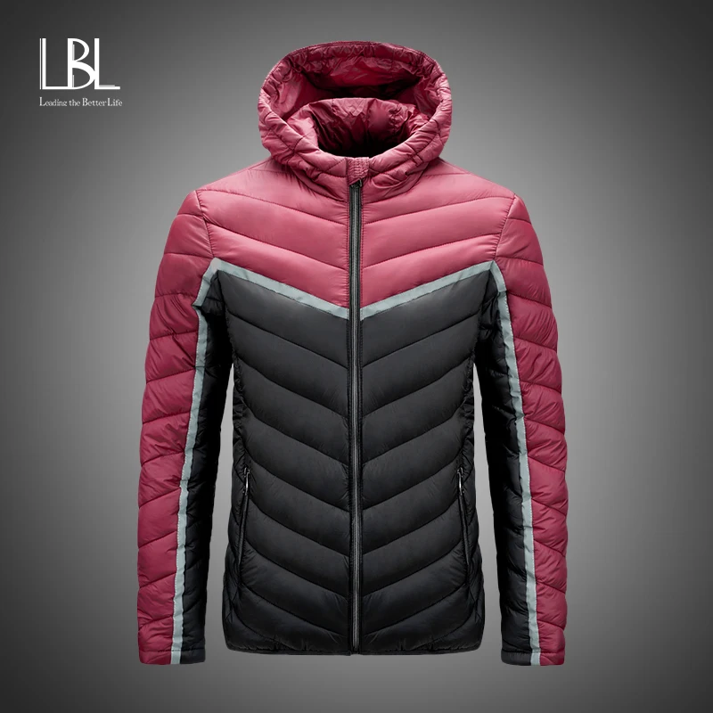 Зимние Модные теплые куртки мужская шапка съемный верх пальто на молнии