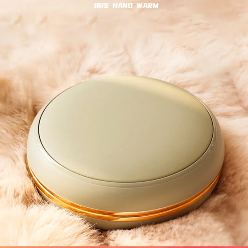 

Мобильный источник питания Gongs burn warm hand treasure с зеркалом для макияжа, двухсторонний, с подогревом, USB, портативная зарядка, для детей