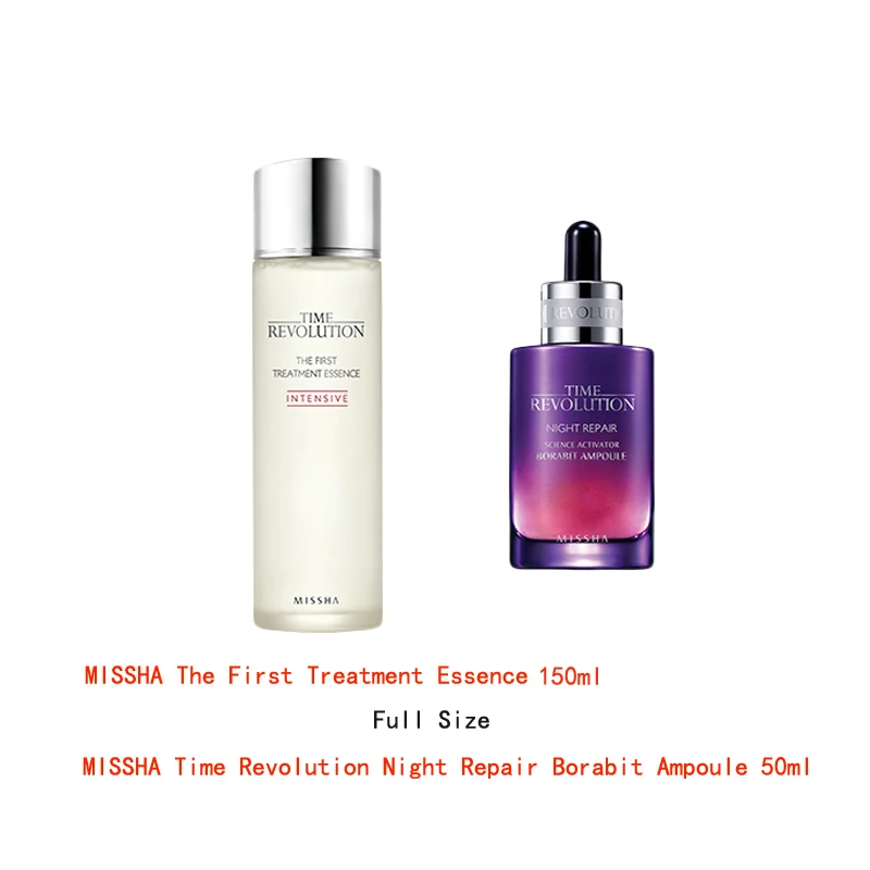 Отбеливающая Сыворотка для лица MISSHA Time Revolution отбеливающая Borabit Ampoule сыворотка