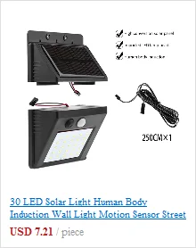 Waterproof 25 LED Solar Power PIR Motion Sensor Garden Wall Light Outdoor Home Light