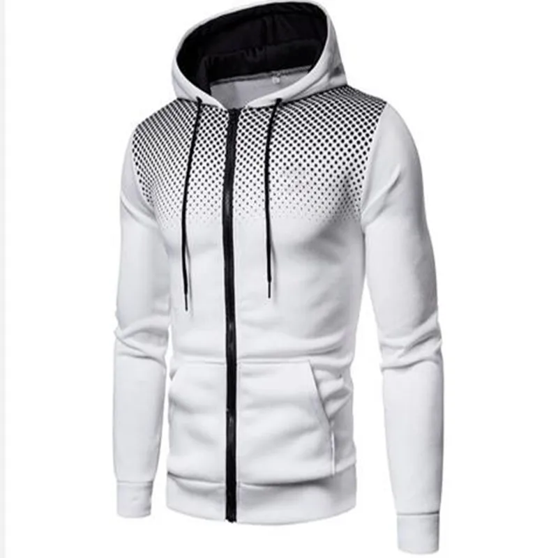 

Men Jackets Hoodies Coats Casual Zipper Sweatshirts Male Tracksuit Fashion Jacket Mens Clothing Winter Add Wool Hoodie