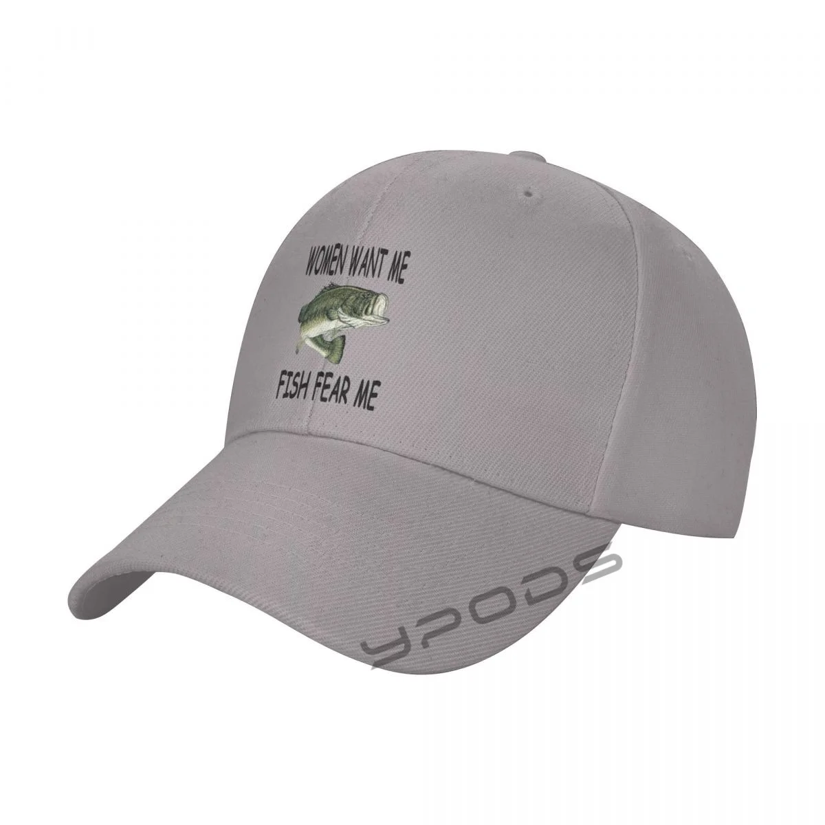 

Plain Solid Color Baseball Caps Women Want Me Fish Fear Me Multicolor Men Women Visor Hat Adjustable Casual Sports Hats