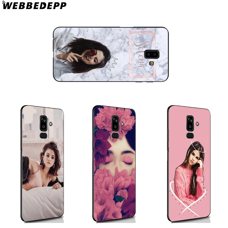 Selena Gomez Singer Soft for Samsung Galaxy J8 J6 J4 Plus Prime A2 Core J7 Duo Silicone |