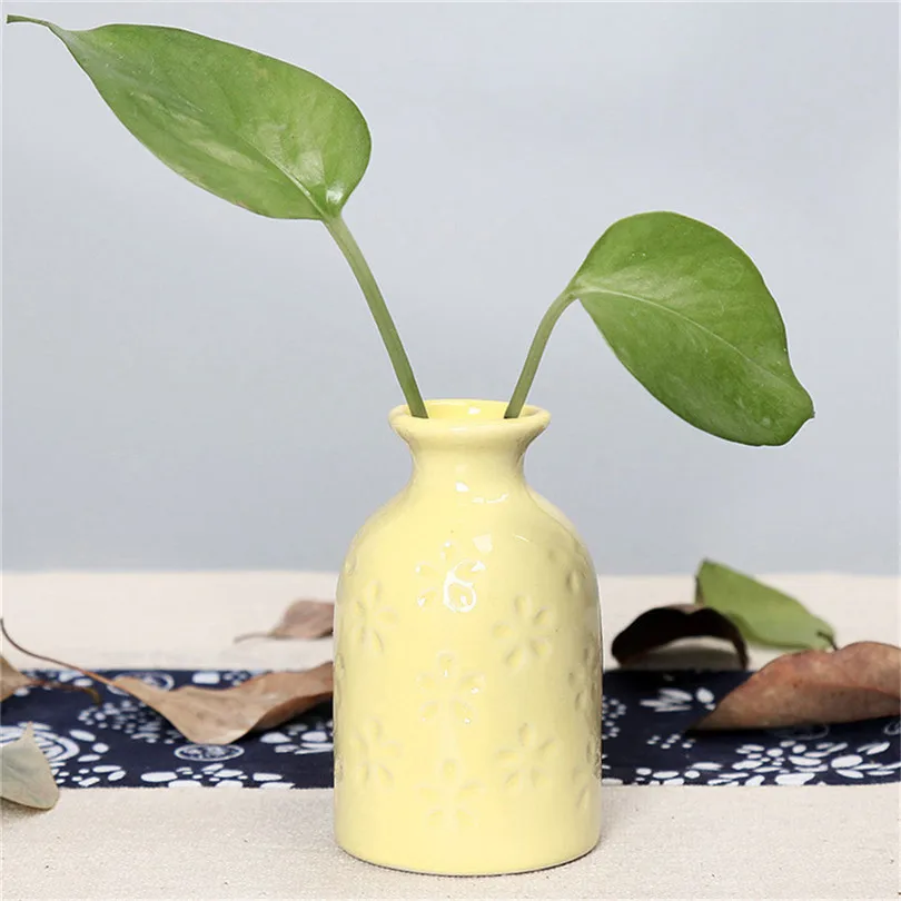 Европейский профиль компаньон алмаз Современная фарфоровая ваза керамическая