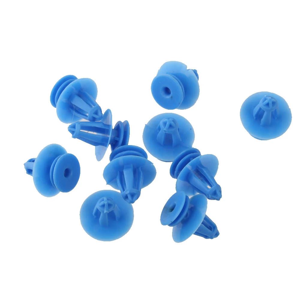 10 шт. клипса обшивки панели двери заклепки фиксатор крепеж для