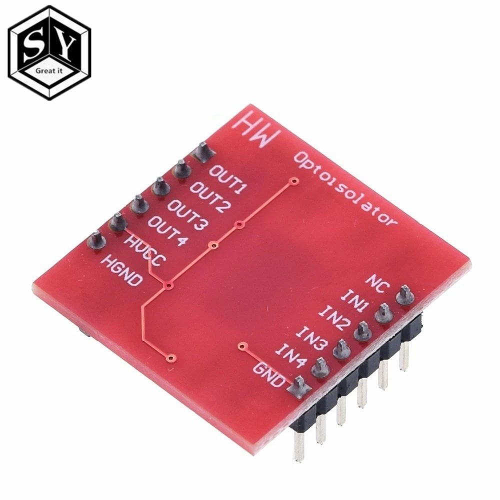 TLP281 4 CH 4-канальный опто-изолятор IC модуль для Arduino Плата расширения высокий и