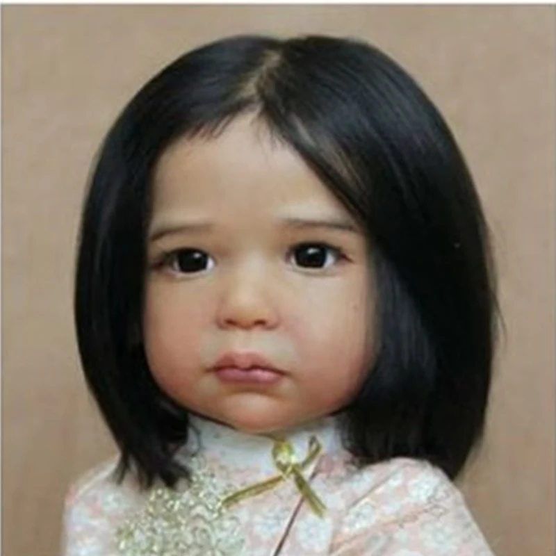 

Кукла реборн Реалистичная, кукла огромная 28 дюймов, мягкая на ощупь, без рисунка, детали для кукол, форма для малышей