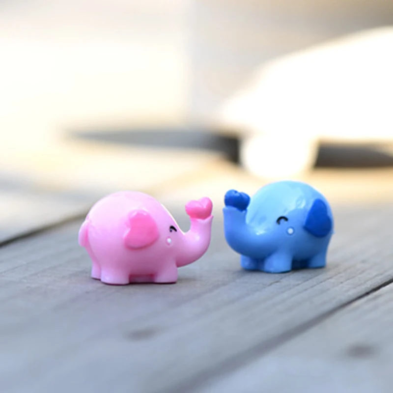 Прекрасный Слон Фея Сад украшение для дома аксессуары миниатюрные животные фэн